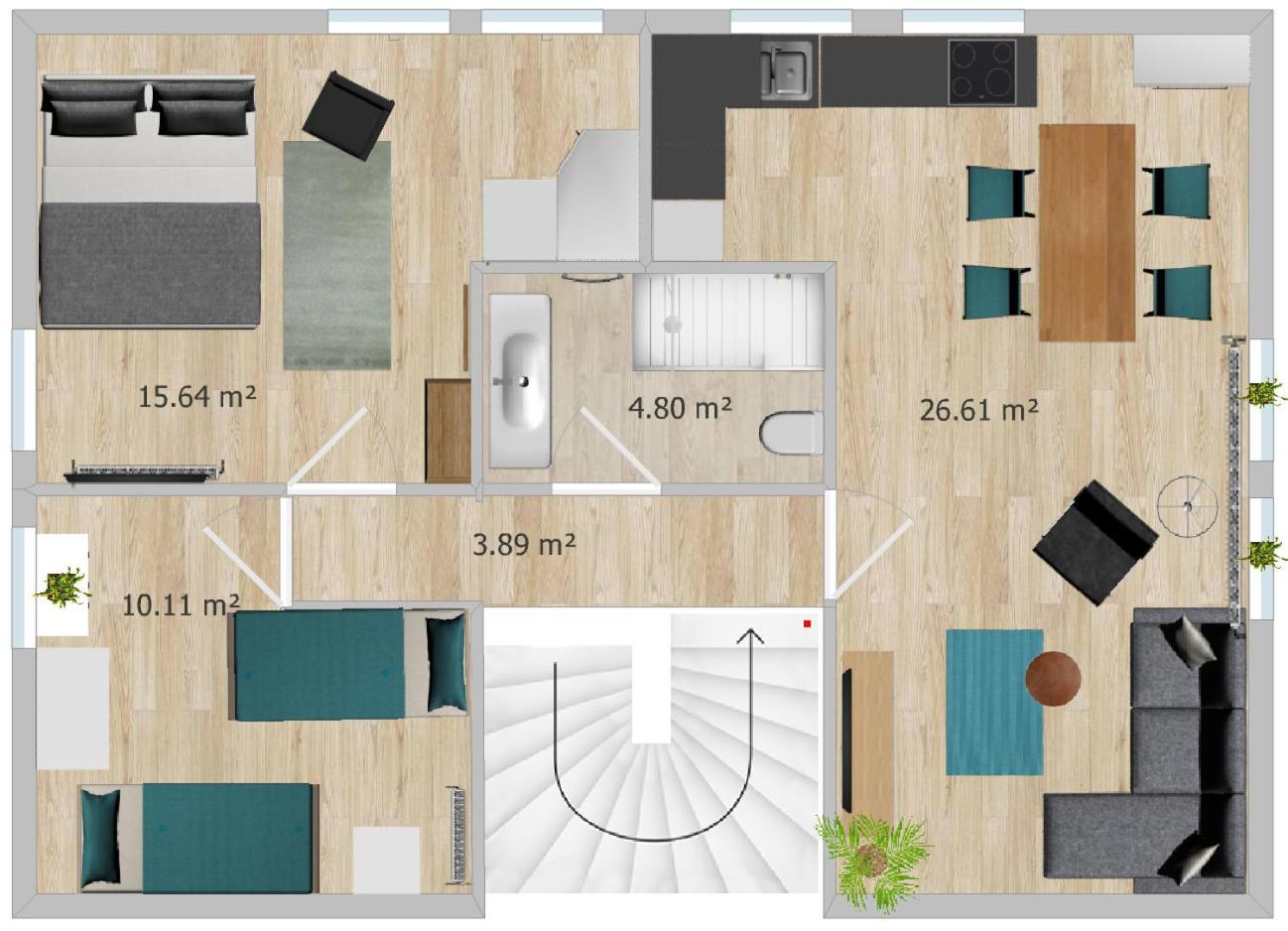 Apartmán Deck 7 - Wangerooge Exteriér fotografie